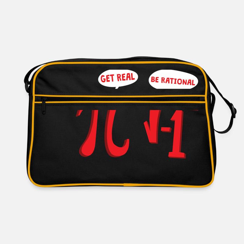 MATHS GETS REAL Retro Tasche