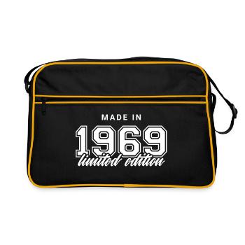 MADE IN 1969 - Retro Bag - black/gold - Front