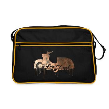 Schwalbe - LowSkool - Simson KR51 - Kupfer - Retro Tasche - Schwarz/Gold - Vorne