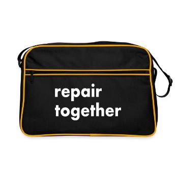 repair together - Retro Bag - black/gold - Front