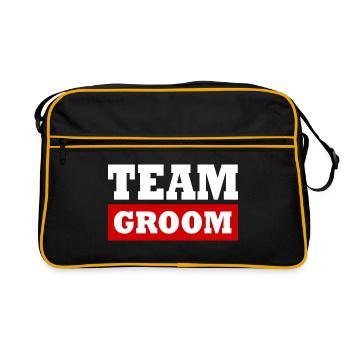Team groom - Sac Retro - noir/or - Devant
