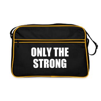 only the strong - Sac Retro - noir/or - Devant