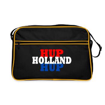Hup holland hup - Retro Bag - black/gold - Front