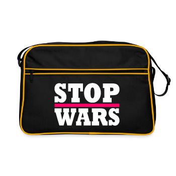 Stop wars - Sac Retro - noir/or - Devant
