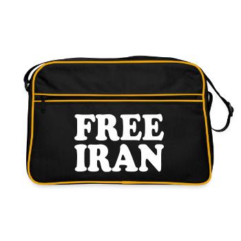 Free iran - Sac Retro - noir/or - Devant