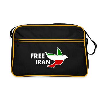 Free iran - Sac Retro - noir/or - Devant