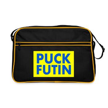 fck ptn - Sac Retro - noir/or - Devant