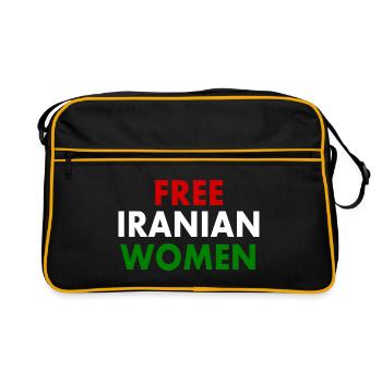 Free iranian women - Sac Retro - noir/or - Devant