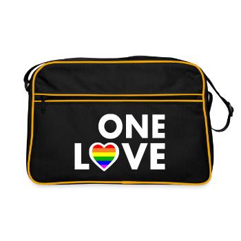 One love - Sac Retro - noir/or - Devant