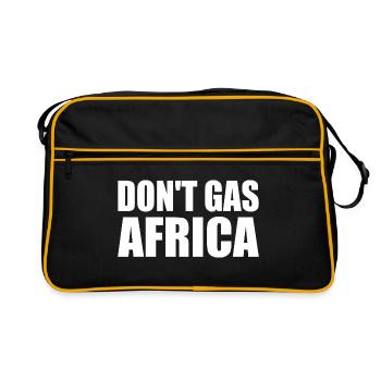 don't gas africa - Sac Retro - noir/or - Devant