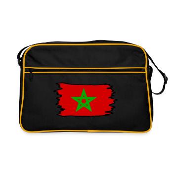 Maroc - Sac Retro - noir/or - Devant