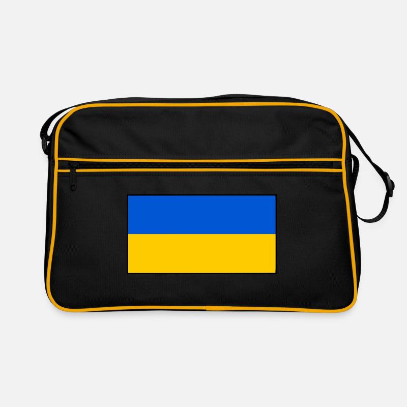 Ukraine - Sac Retro - noir/or