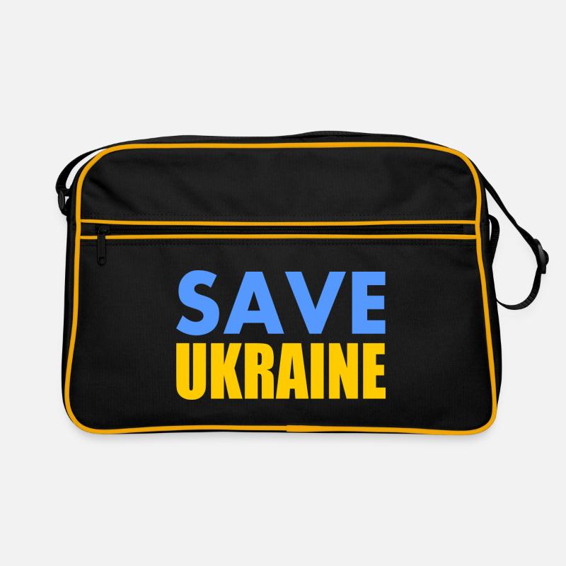 Save ukraine Retro Tasche
