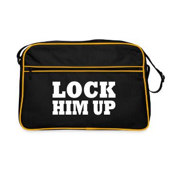 Lock him up - Sac Retro - noir/or - Devant