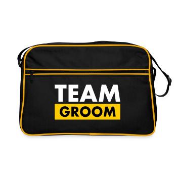Team groom - Sac Retro - noir/or - Devant