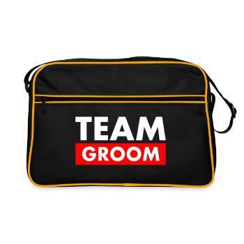 Team groom - Sac Retro - noir/or - Devant