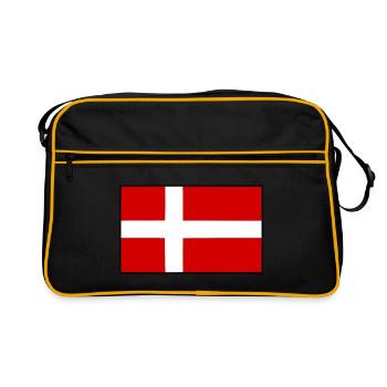 Denmark - Retro Bag - black/gold - Front