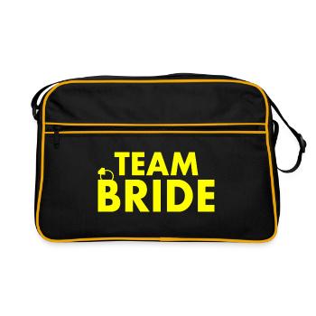 Team bride - Sac Retro - noir/or - Devant