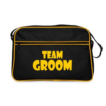 Team groom - Sac Retro - noir/or - Devant