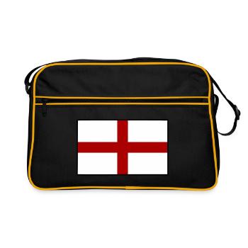 angleterre - Sac Retro - noir/or - Devant