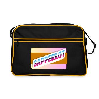Sapperlot - Sac Retro - noir/or - Devant