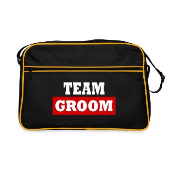 Team groom - Sac Retro - noir/or - Devant