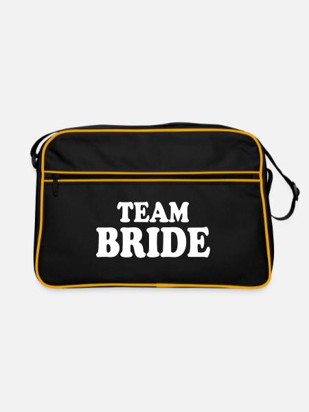 Team bride - Sac Retro - noir/or - Devant