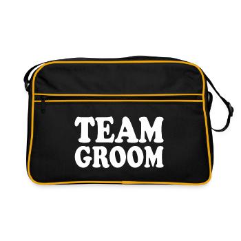 Team groom - Sac Retro - noir/or - Devant