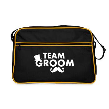 Team groom - Sac Retro - noir/or - Devant