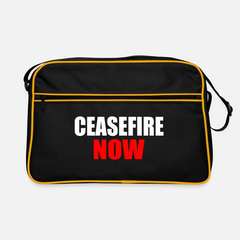 Ceasefire now Sac Retro