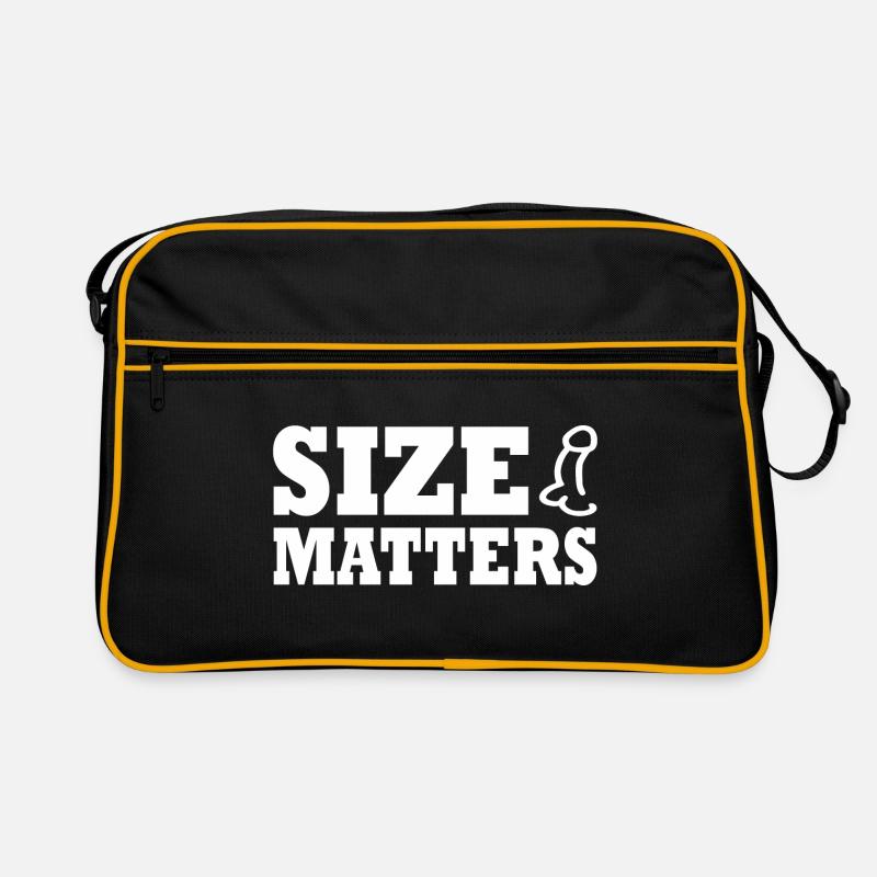 Penis size matters Sac Retro
