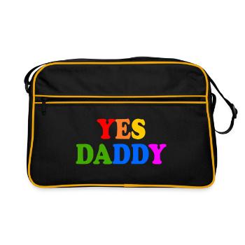 Yes daddy - Sac Retro - noir/or - Devant
