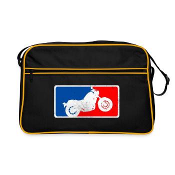 CMX500 Rebel MLB Motorcycle Cruiser Bobber - Retro Bag - black/gold - Front