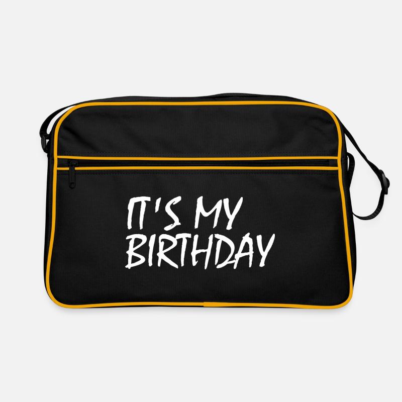 Ist mein geburtstag Retro Tasche