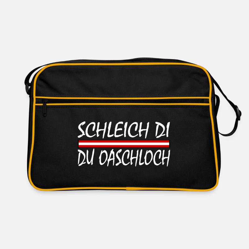 Schleich di du oaschloch Retro Tasche