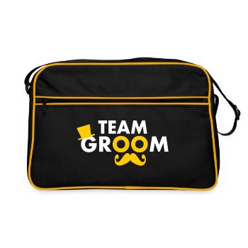 Team groom - Sac Retro - noir/or - Devant
