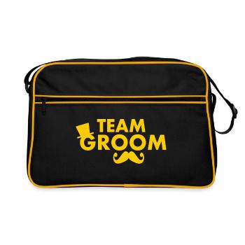 Team groom - Sac Retro - noir/or - Devant