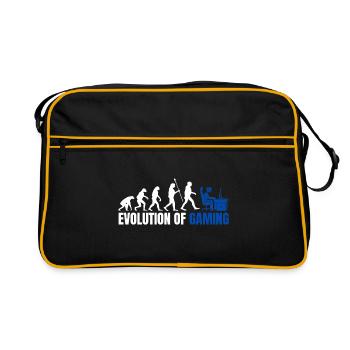 Evolution of Gaming Gaming Gift for Gamblers VG - Retro Bag - black/gold - Front