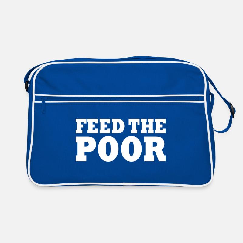 Feed the poor Retro Bag