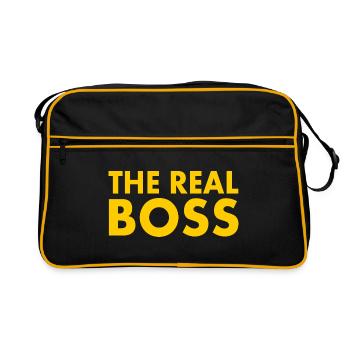 The real boss - Sac Retro - noir/or - Devant