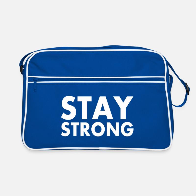 Stay strong Retro Tasche