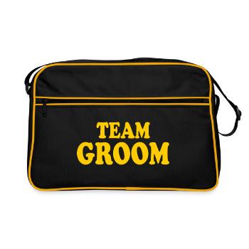 Team groom - Sac Retro - noir/or - Devant