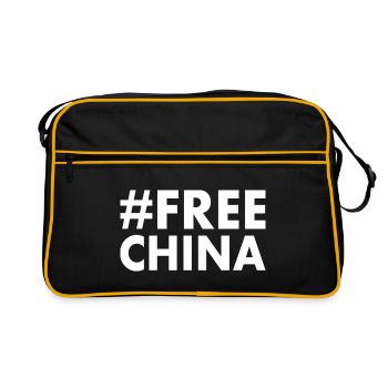 Free china - Sac Retro - noir/or - Devant
