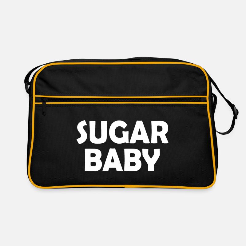 Sugar baby - Retro Tasche - Schwarz/Gold