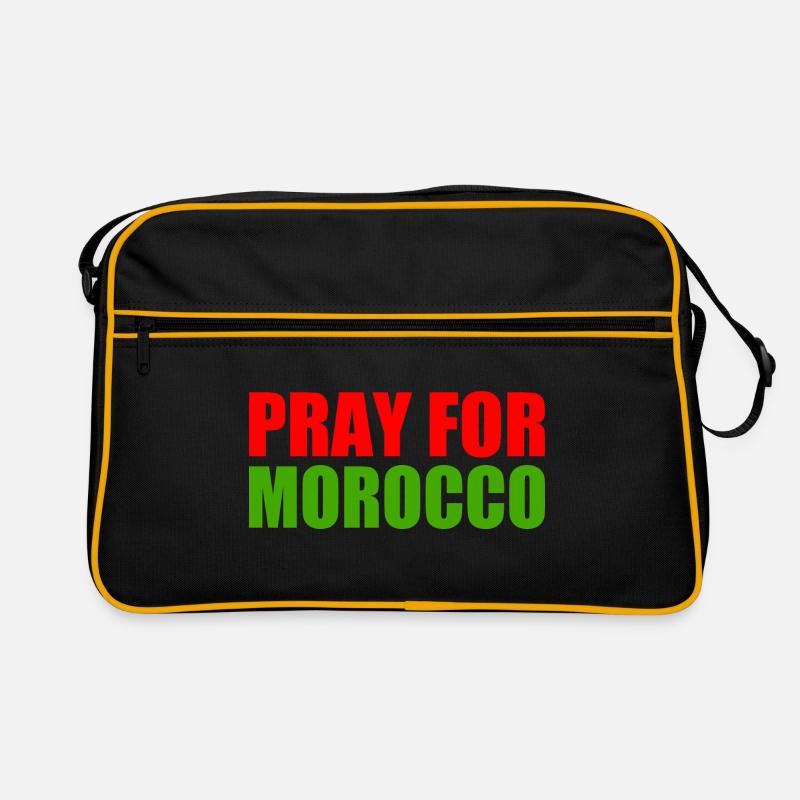 Pray for morocco Sac Retro