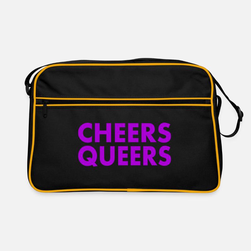Cheers queers Retro Tasche