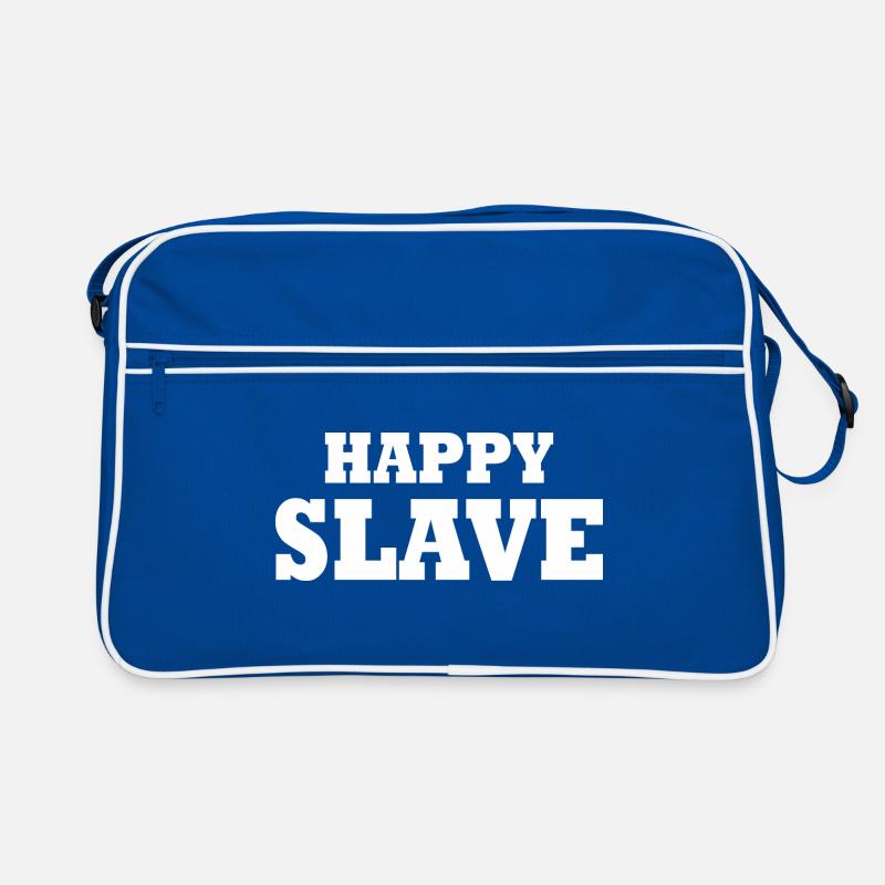 Happy slave Retro Tasche