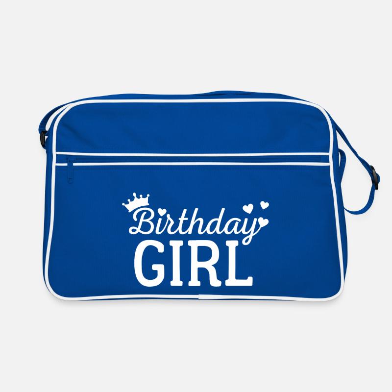 Geburtstagskind Retro Tasche