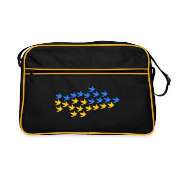 Ukraine - Sac Retro - noir/or - Devant