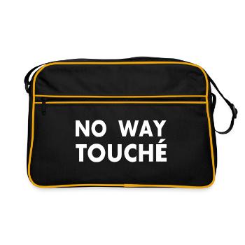 No way touché - Sac Retro - noir/or - Devant